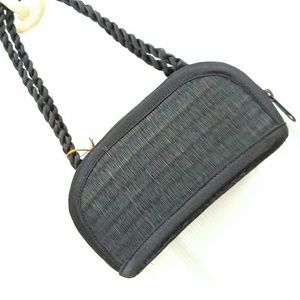 Mini Woven Grass Purse NWT